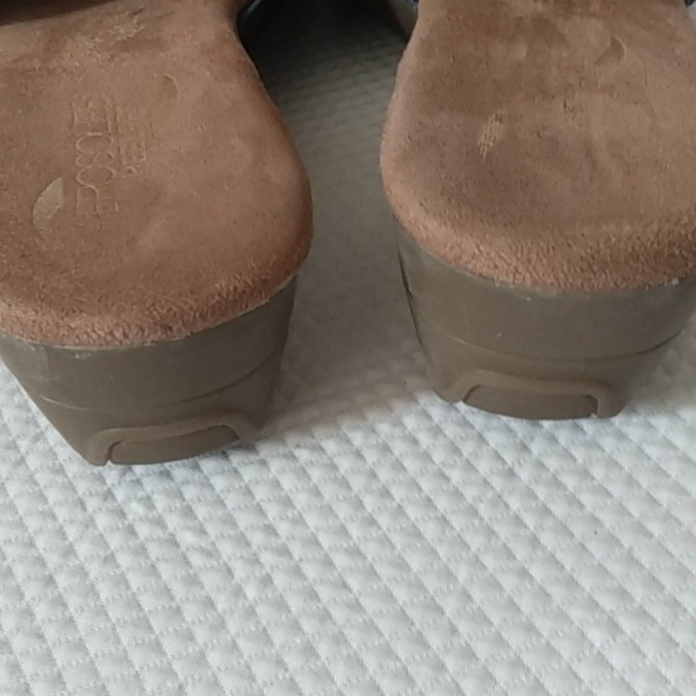 Aerosoles Blue Striped Slide Sandals - Picture 3 of 6